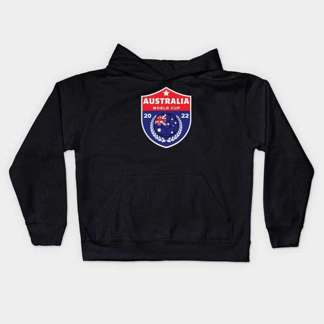 Australia Football Kids Hoodie by footballomatic